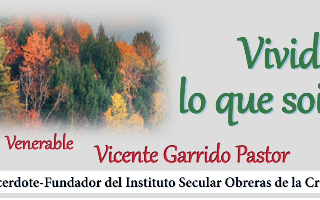 Venerable Vicente Garrido, promotor del laicado